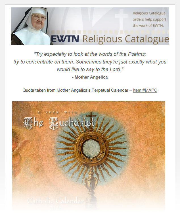 2026 is right around the corner. Order your calendar today!