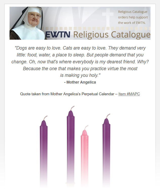 Advent begins in less than 2 months - Order your calendar today