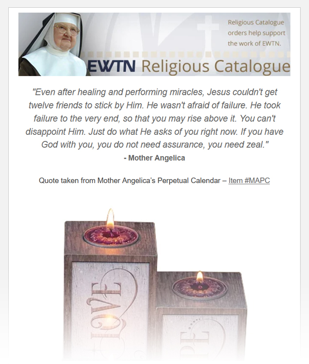 Advent items now on sale!