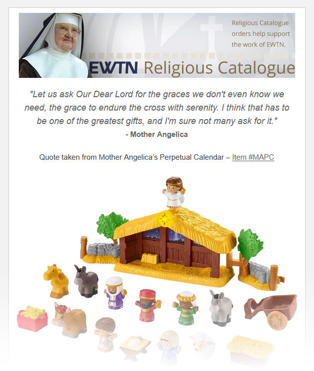 Christmas savings continue at EWTNRC!