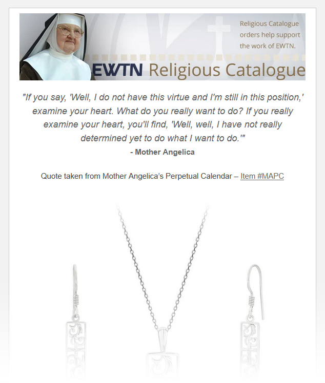 EWTN Exclusive items for October!