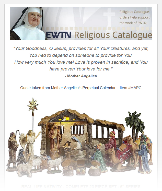 Great savings on beautiful nativities!