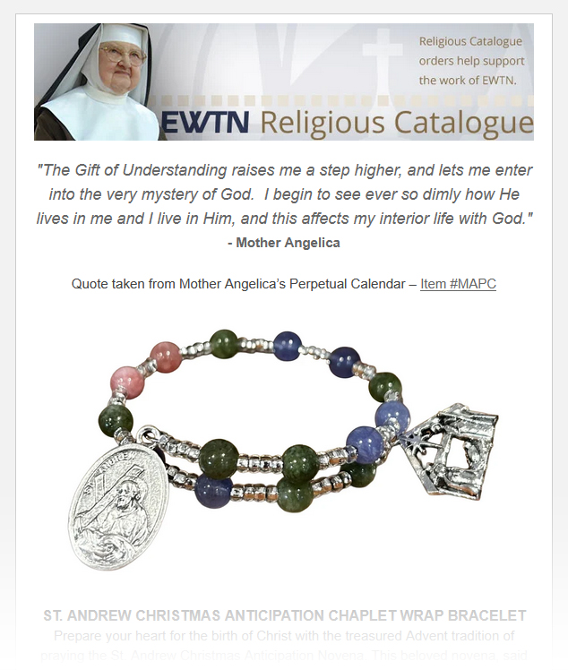 The Saint Andrew Christmas Novena begins on 11/30