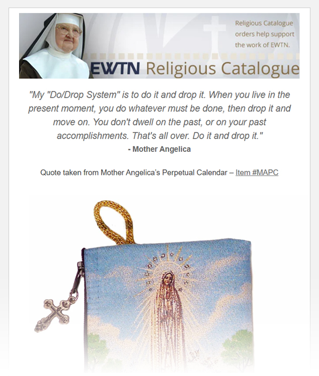 We have the rosary pouch for you!