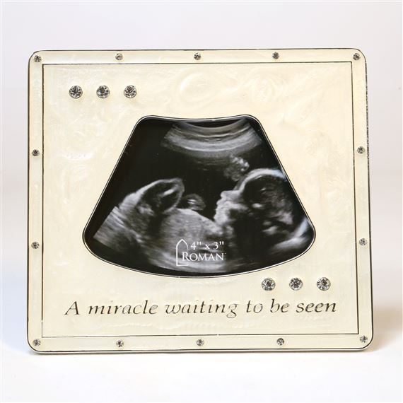 A MIRACLE WAITING TO BE SEEN ULTRASOUND FRAME