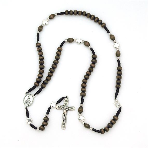 Wearable rosary necklaces discount