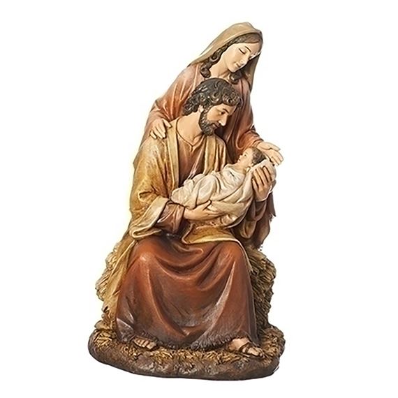 HOLY FAMILY STATUE (JOSEPH HOLDING BABY JESUS) EWTN Religious Catalogue