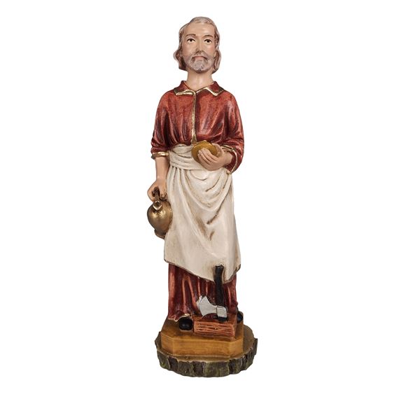 ST JOSEPH THE WORKER STATUE - 8 1/2