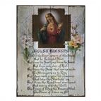 SACRED HEART OF JESUS HOUSE BLESSING WOOD PLAQUE