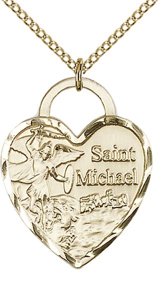 14kt Gold Filled St Michael The Archangel Pendant With Chain 1 X 3 4 Ewtn Religious Catalogue - Saint Michael The Archangel Pendant 14kt Gold Filled St Michael The Archangel Pendant With Chain 1 X 3 4 Ewtn Religious Catalogue - Saint Michael The Archangel Pendant