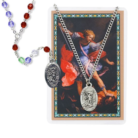 ST. MICHAEL PENDANT & CHAPLET SET | EWTN Religious