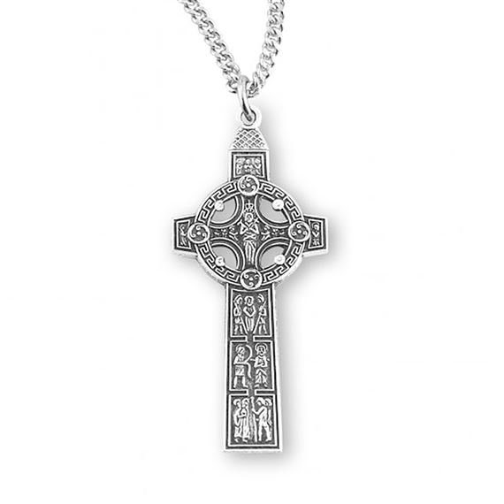 Sterling cheap celtic cross