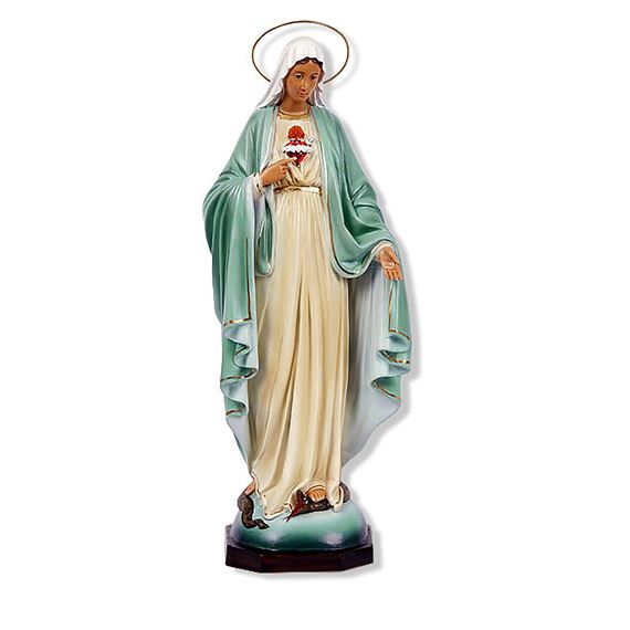 IMMACULATE HEART OF MARY STATUE 17