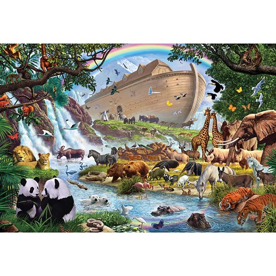 NOAH'S ARK - 100 PIECE JIGSAW PUZZLE | EWTN Religious
