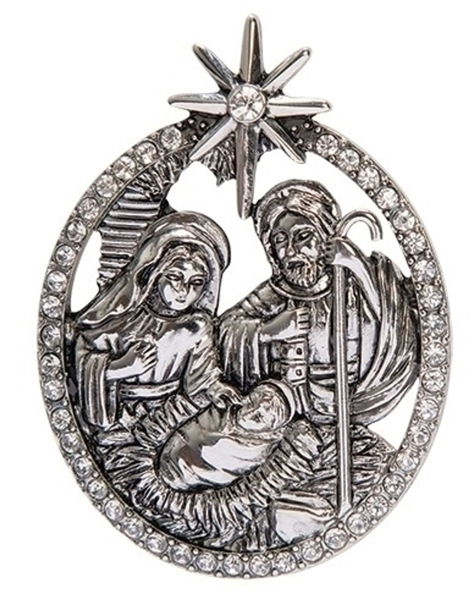 CHRISTMAS NATIVITY LAPEL PIN EWTN Religious Catalogue