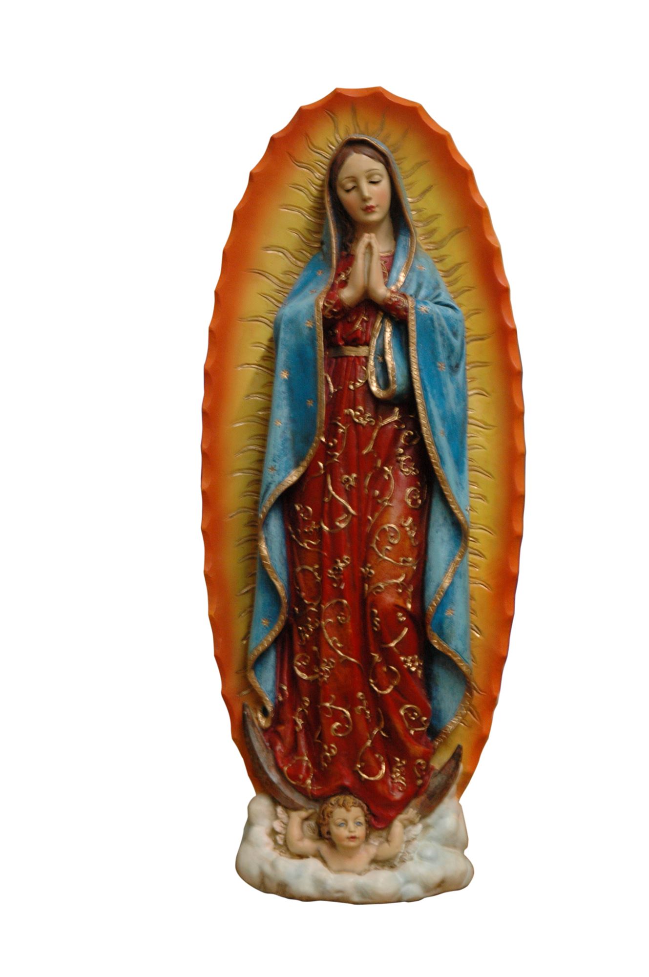 OUR LADY OF GUADALUPE STATUE 12 INCH EWTN Religious Catalogue