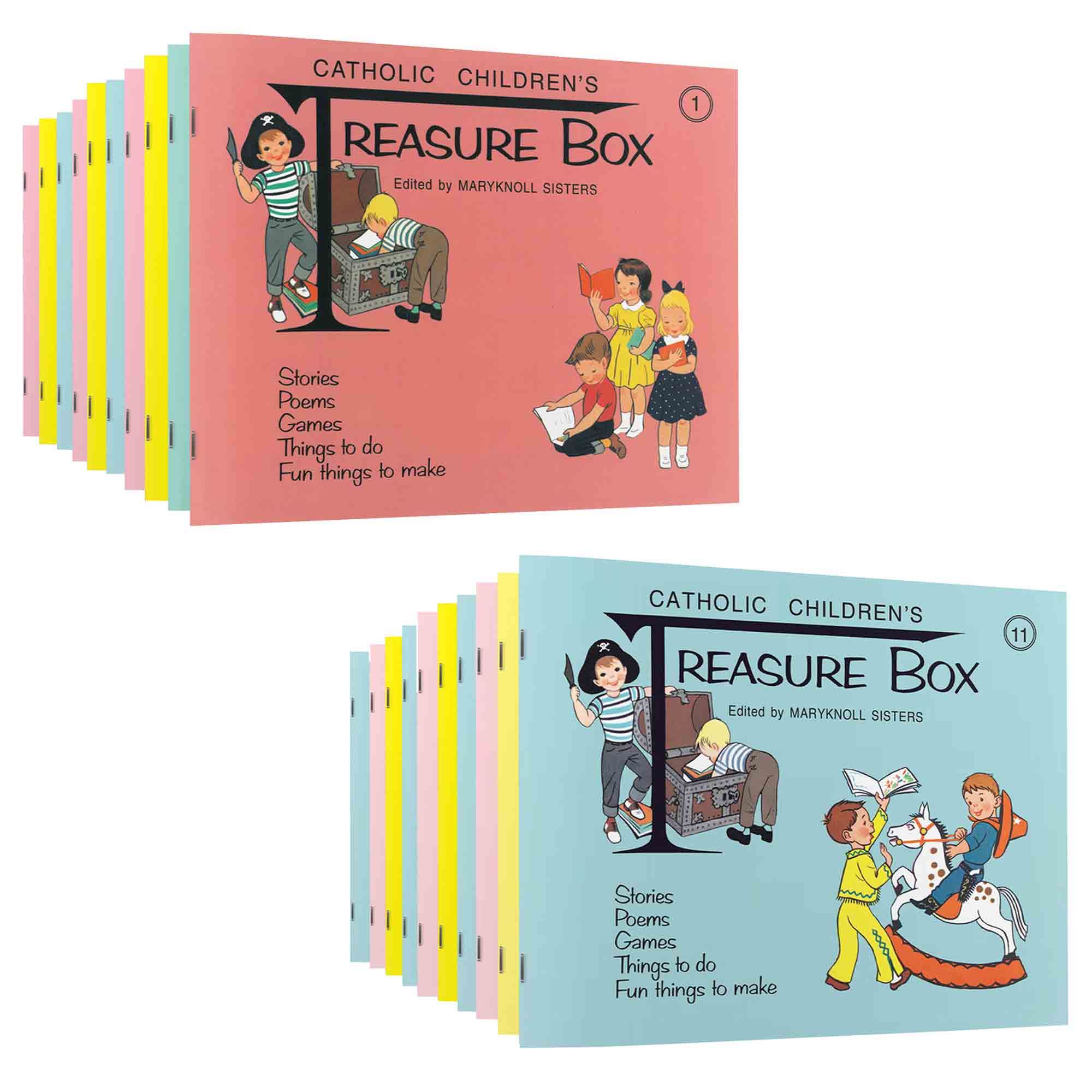 CATHOLIC CHILDREN’S TREASURE BOX COMPLETE SET EWTN Religious Catalogue
