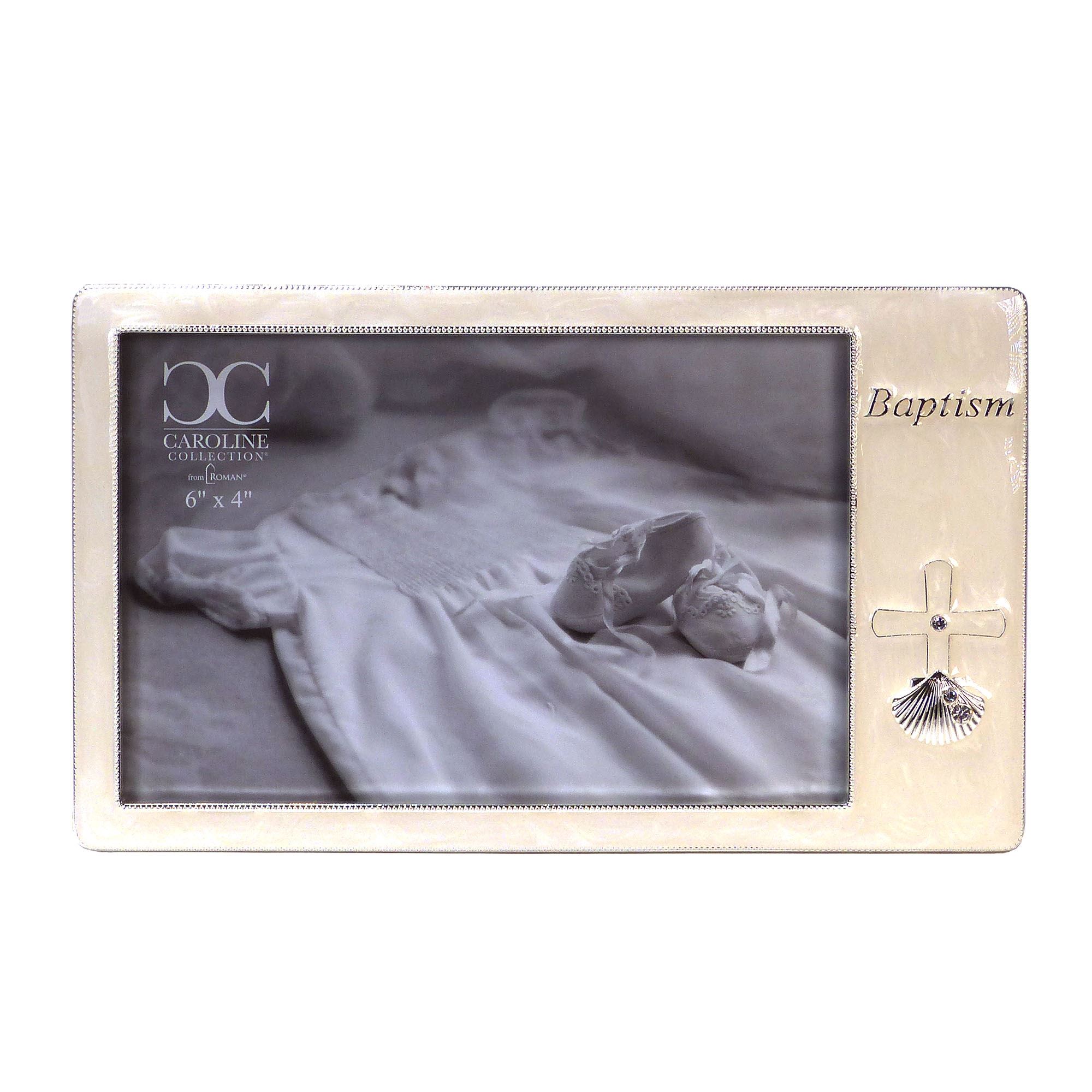 BAPTISM FRAME WITH SHELL EWTN Religious Catalogue