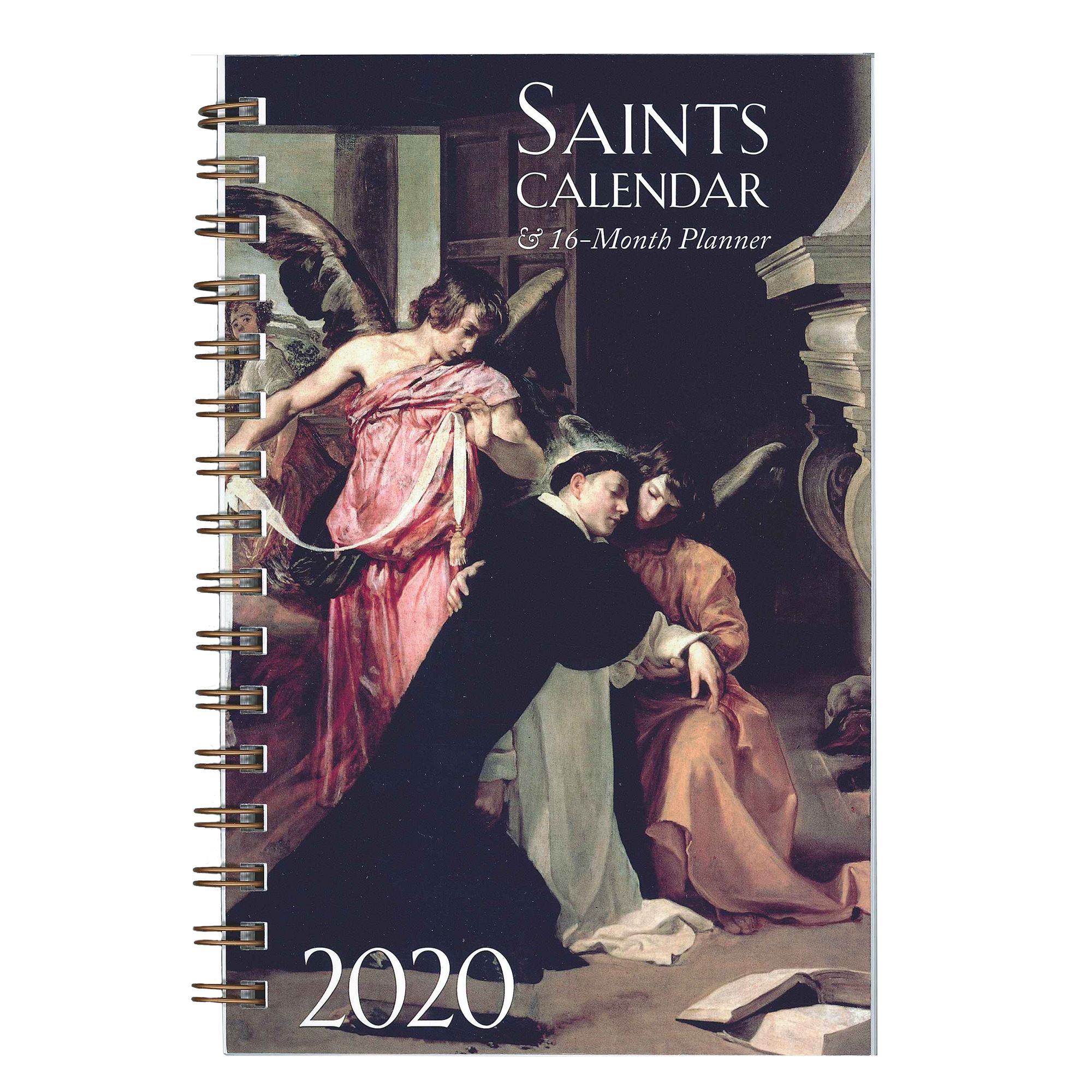 16MONTH SAINTS CALENDAR & DAILY PLANNER 2020 EWTN Religious Catalogue