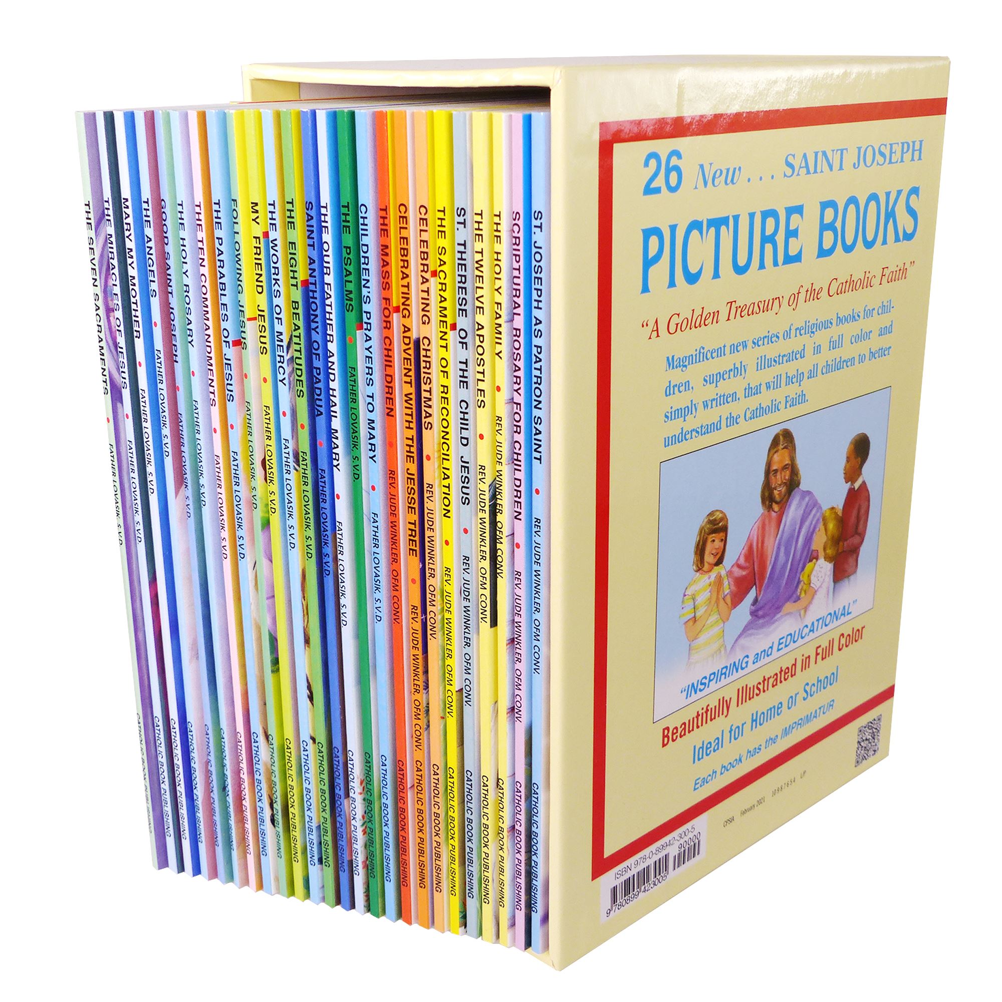 ST. JOSEPH PICTURE BOOKS SET OF 26 EWTN Religious Catalogue