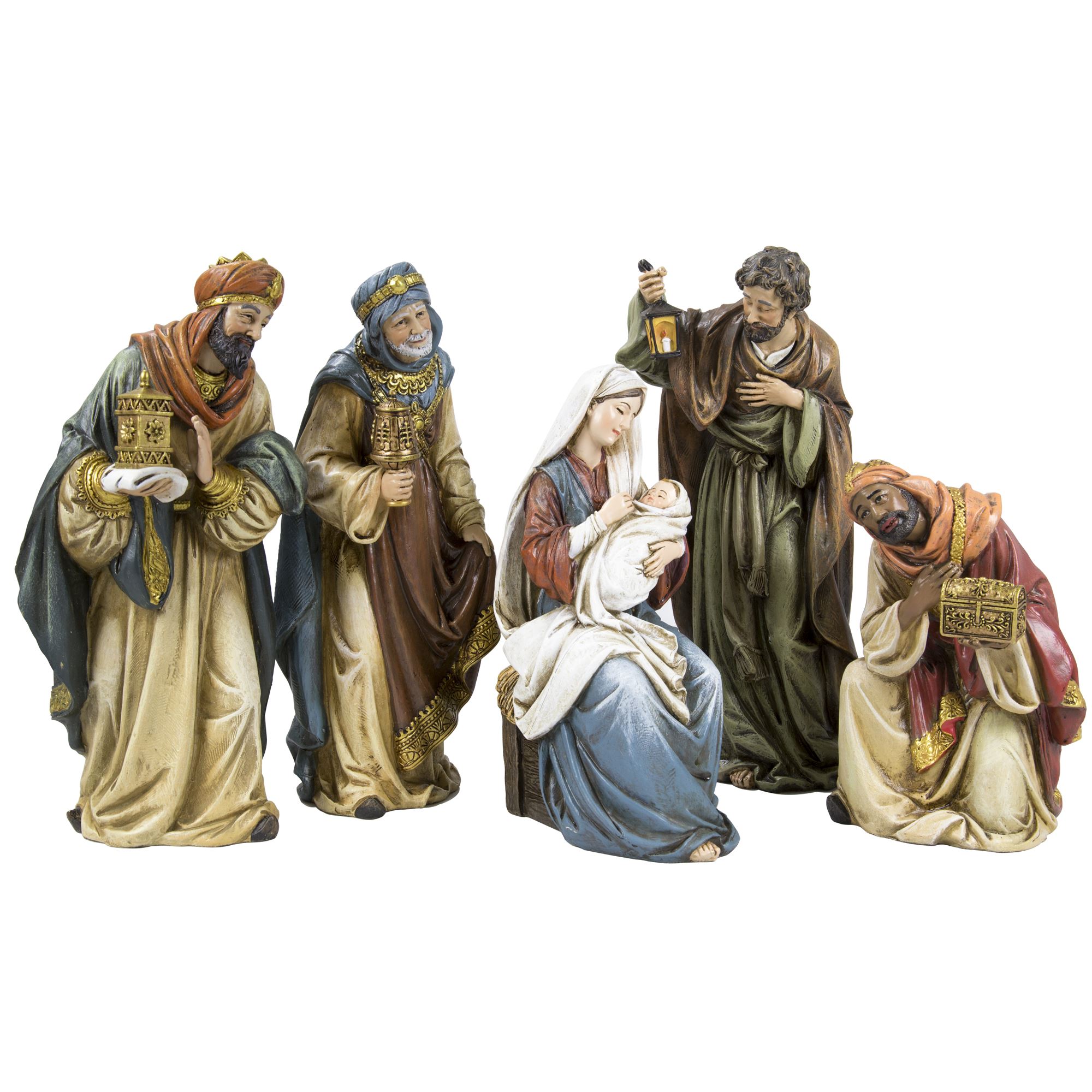 5PIECE NATIVITY SET (10INCH) EWTN Religious Catalogue