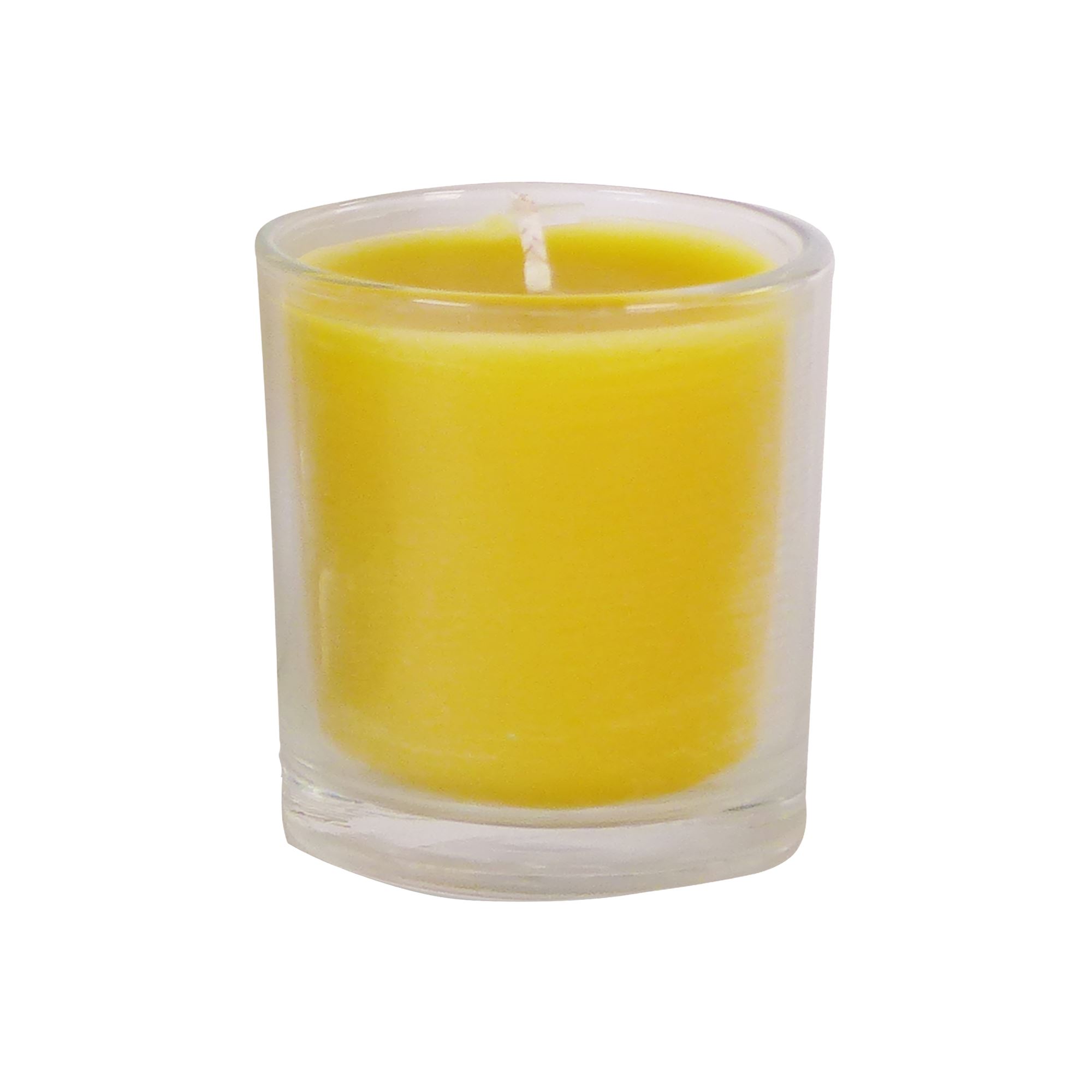 100 BEESWAX TUMBLER (WHISKEY GLASS) DEVOTIONAL CANDLE EWTN Religious