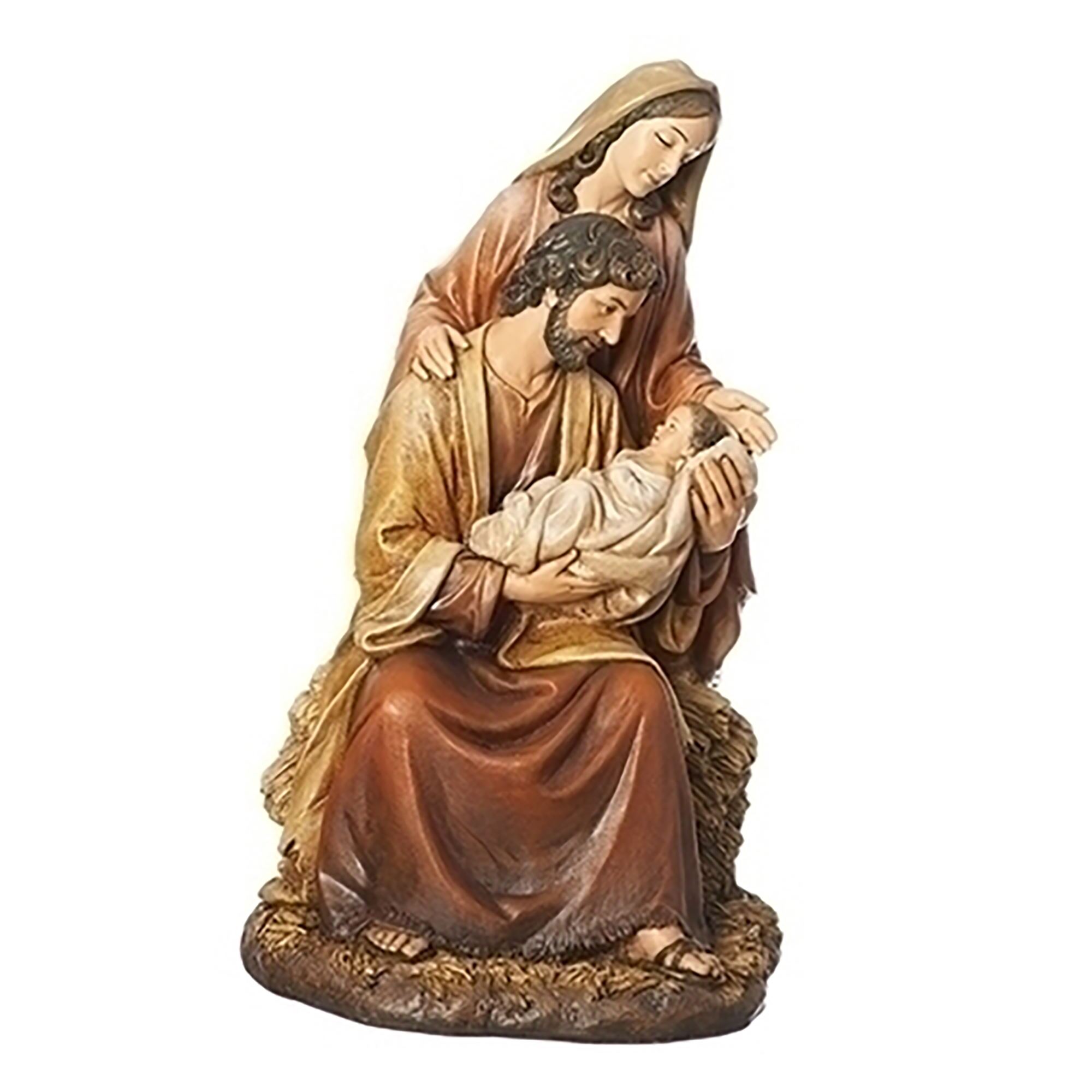 HOLY FAMILY STATUE (JOSEPH HOLDING BABY JESUS) EWTN Religious Catalogue