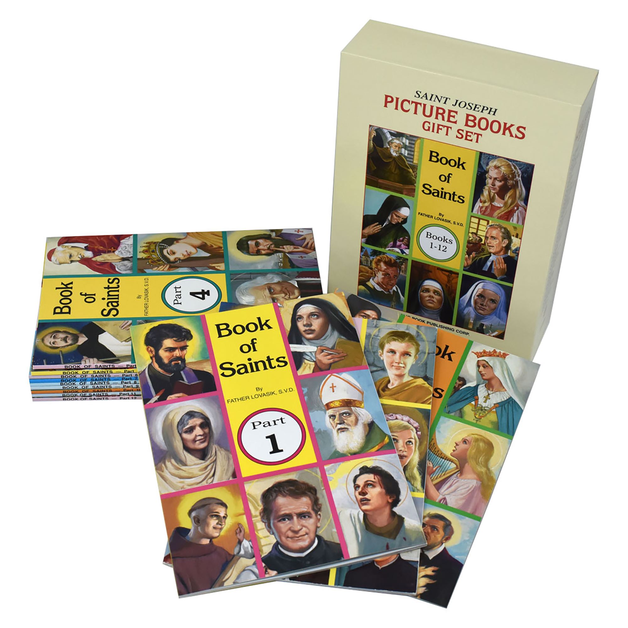 SAINTS PICTURE BOOKSSET OF 12 EWTN Religious Catalogue