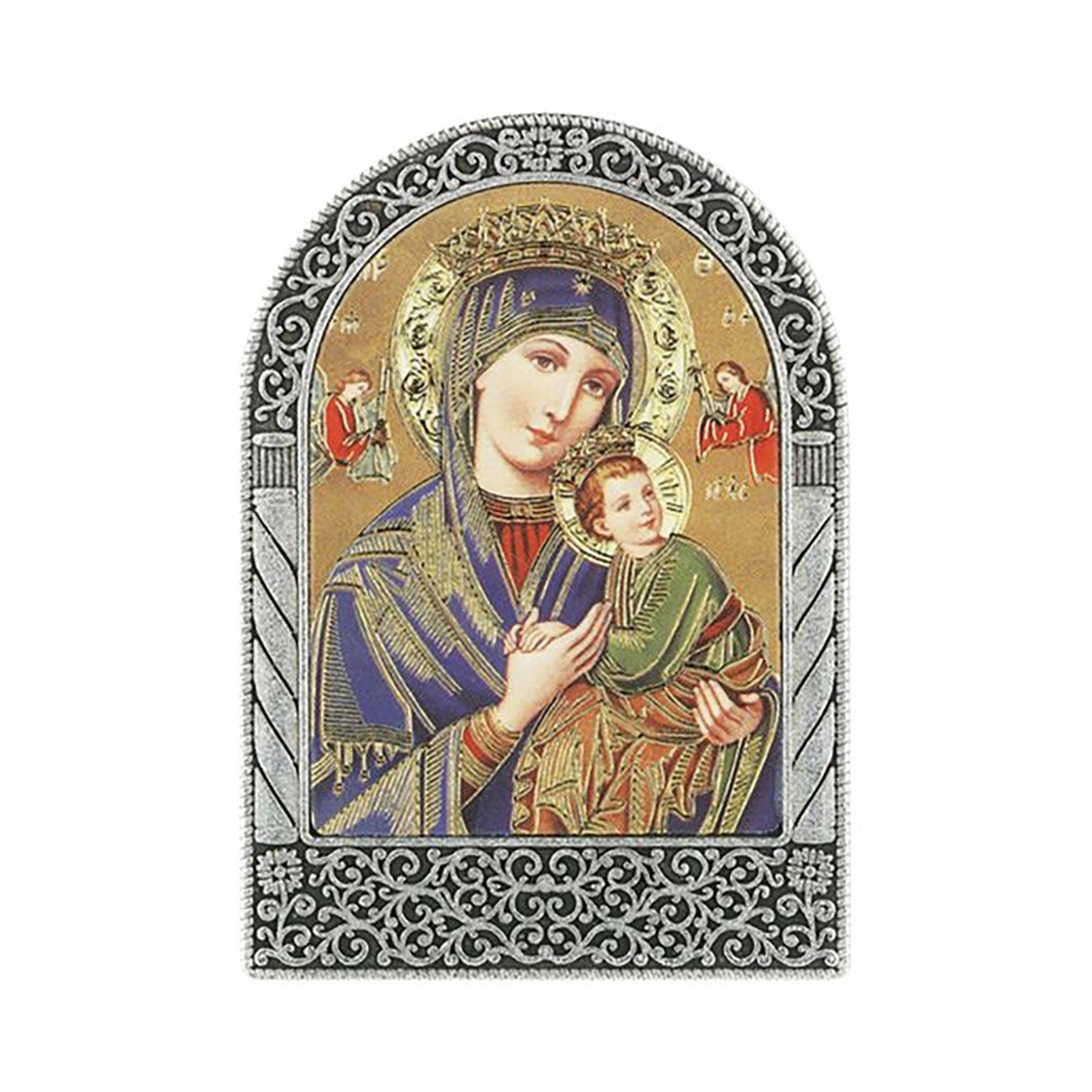 OUR LADY OF PERPETUAL HELP STANDING PLAQUE - 2 ¾” | EWTN Religious ...