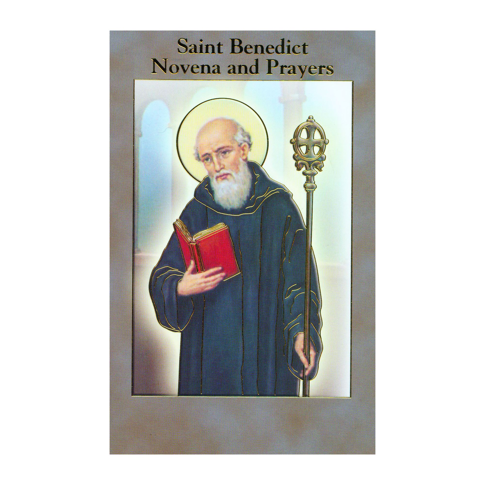 SAINT BENEDICT NOVENA AND PRAYERS EWTN Religious Catalogue