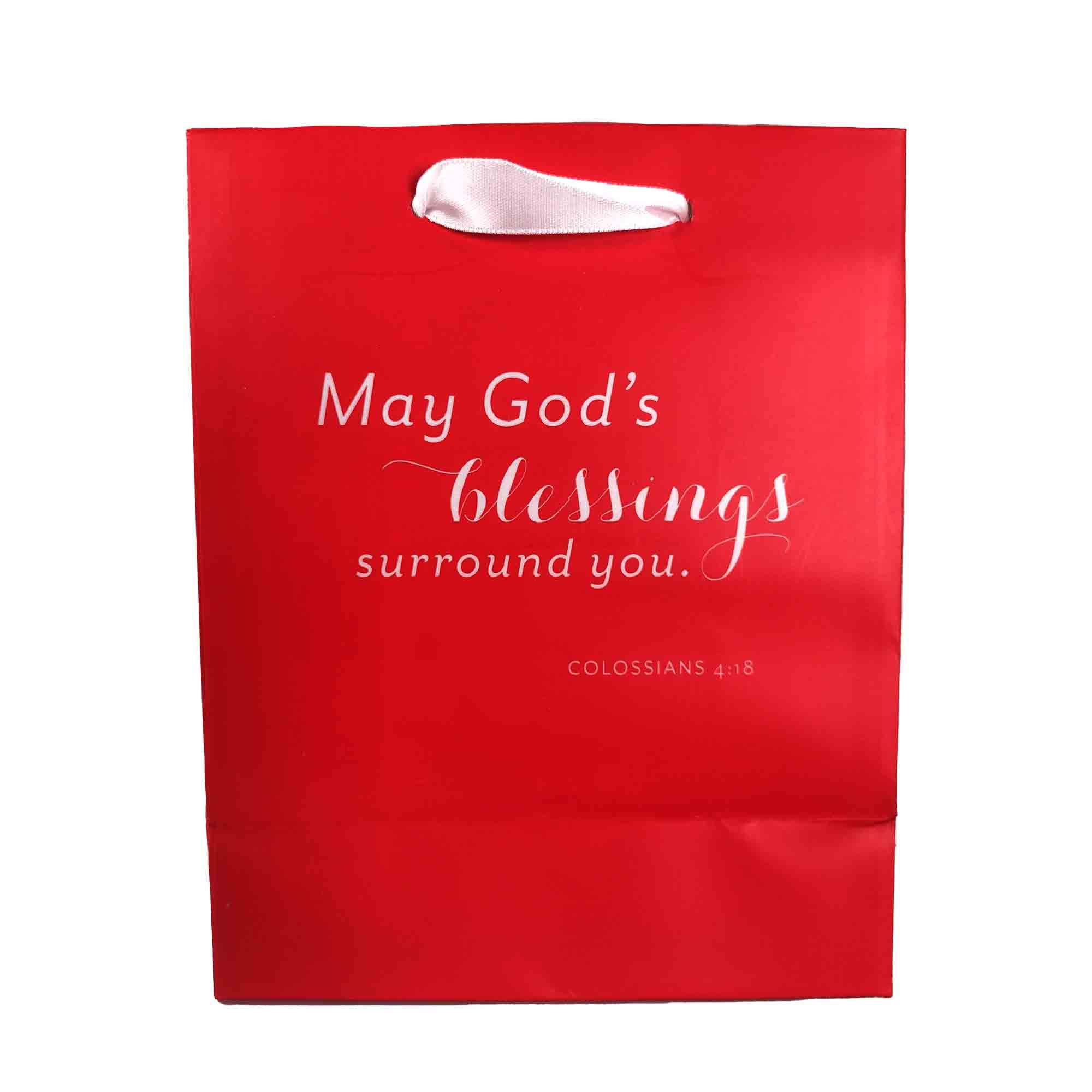 MAY GOD'S BLESSINGS SURROUND YOU GIFT BAG EWTN Religious Catalogue