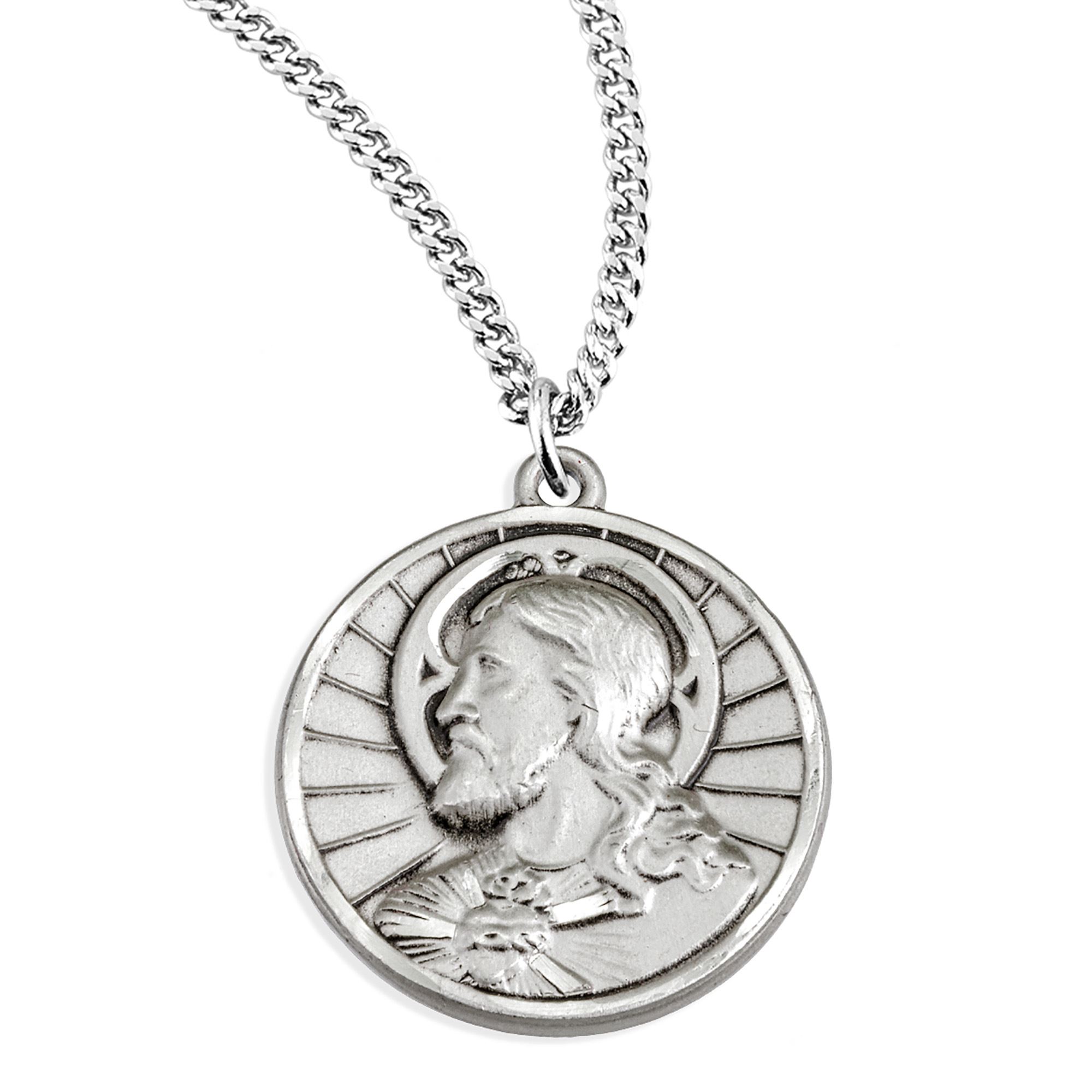 SCAPULAR MEDAL STERLING SILVER EWTN Religious Catalogue