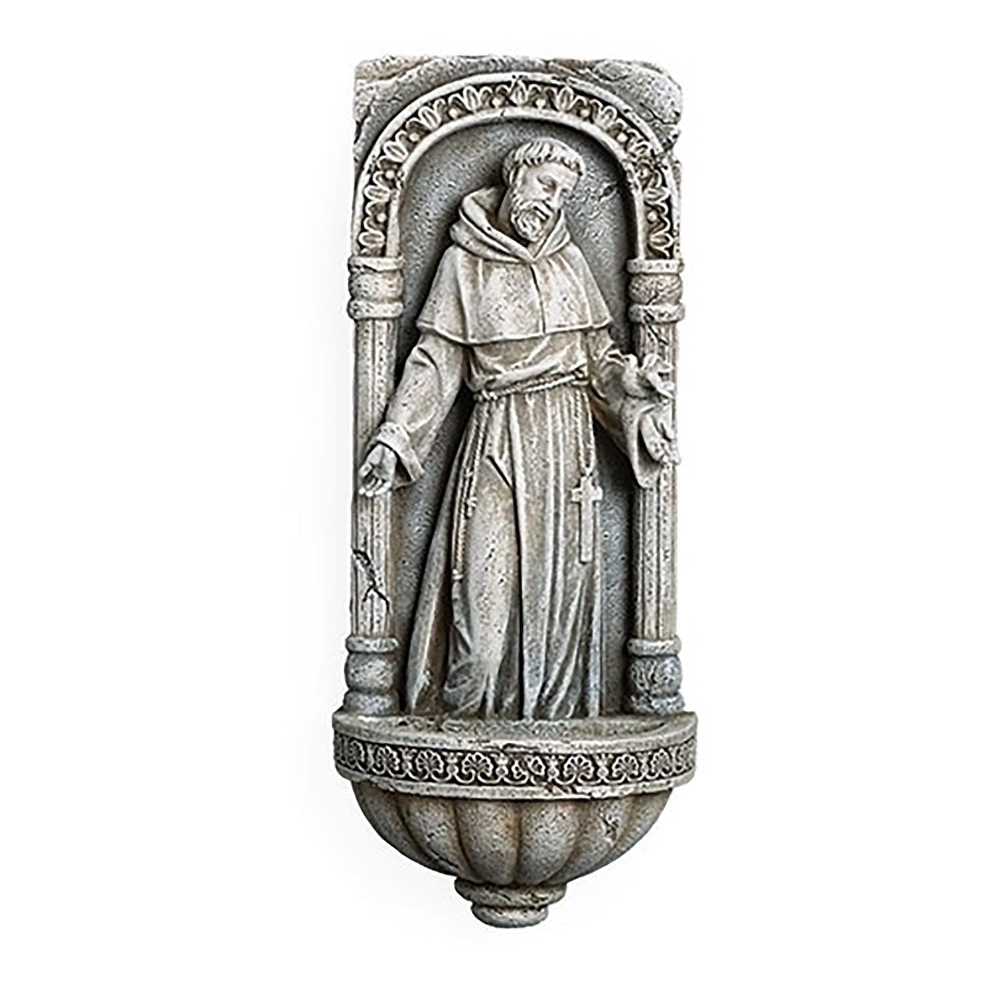 ST. FRANCIS HOLY WATER FONT 9 3/4" EWTN Religious Catalogue