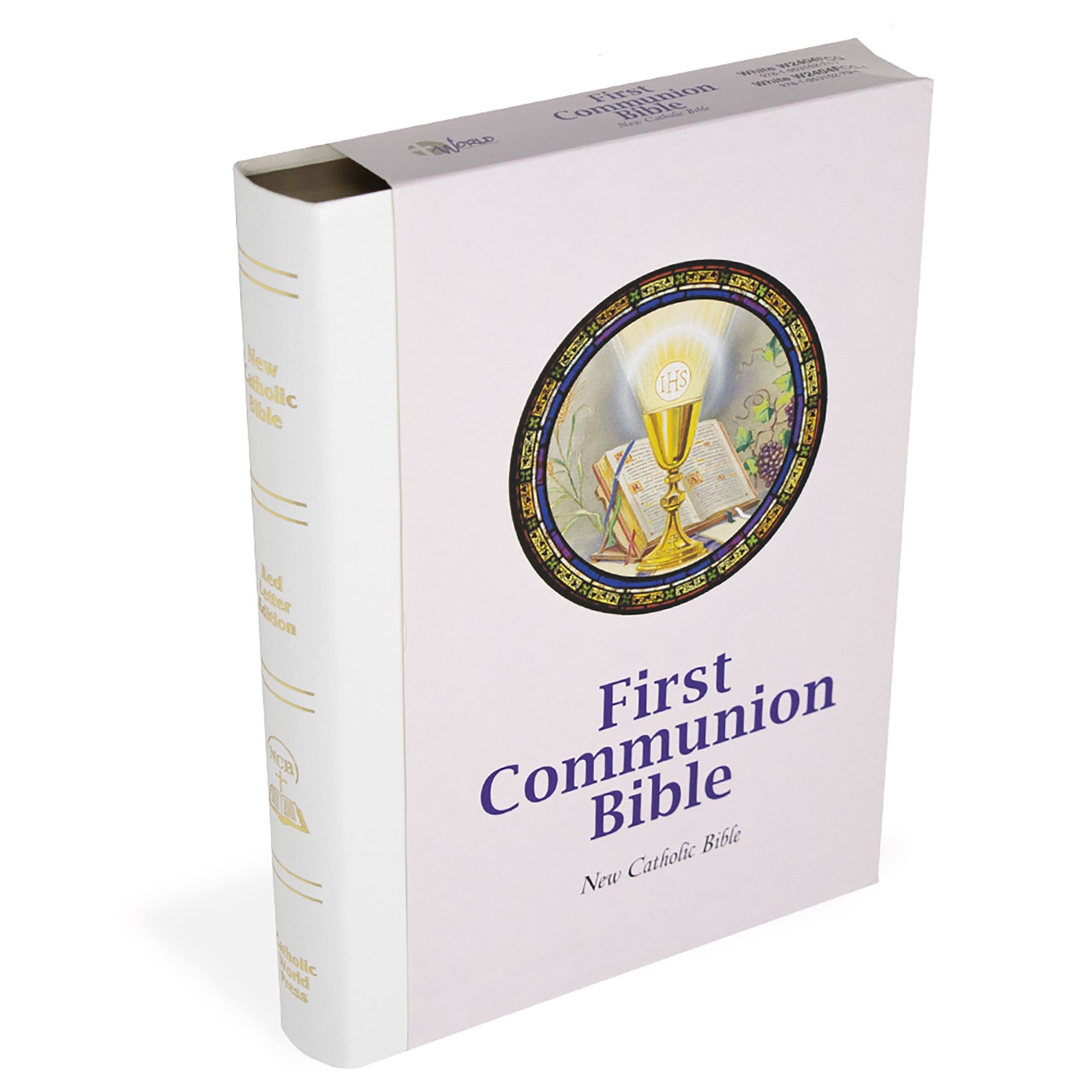 FIRST COMMUNION BIBLE WHITE EWTN Religious Catalogue