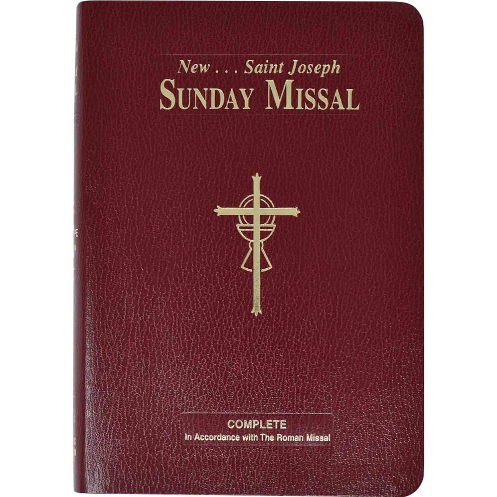 LARGE TYPE SAINT JOSEPH SUNDAY MISSAL EWTN Religious Catalogue