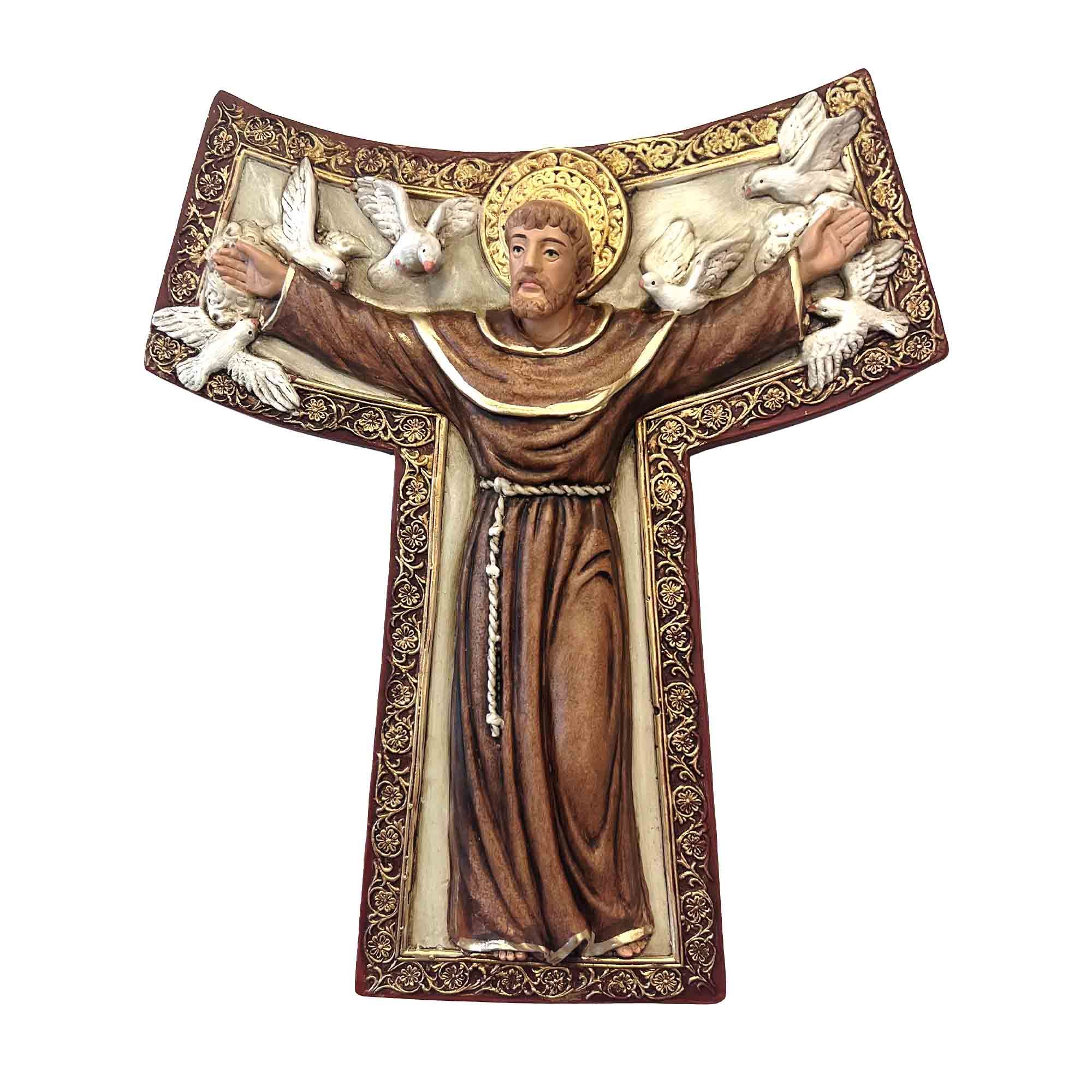ST. FRANCIS CROSS 9 1/2" EWTN Religious Catalogue