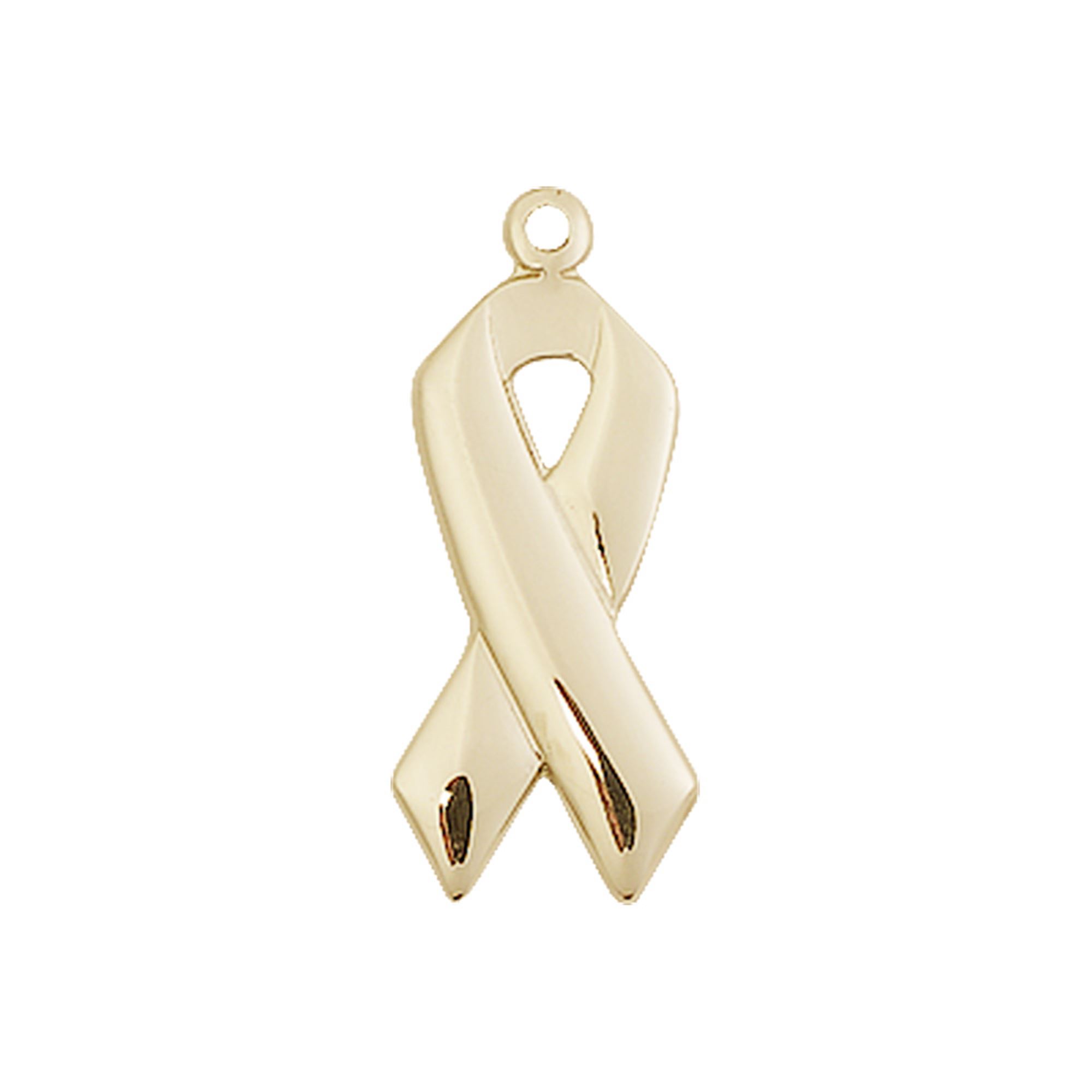 14KT GOLD CANCER AWARENESS MEDAL EWTN Religious Catalogue
