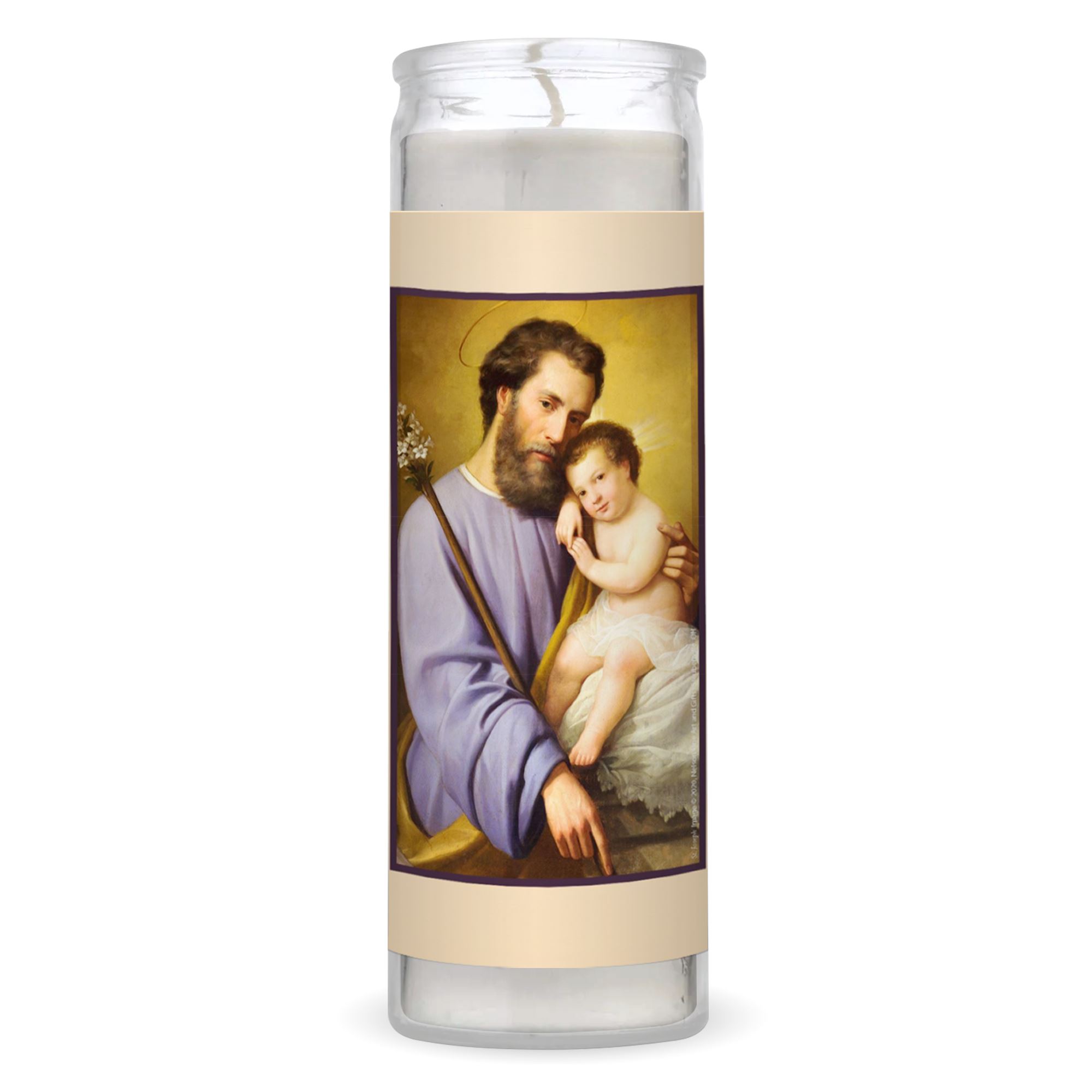 PRAYER TO ST. JOSEPH 3DAY DEVOTIONAL CANDLE EWTN Religious Catalogue