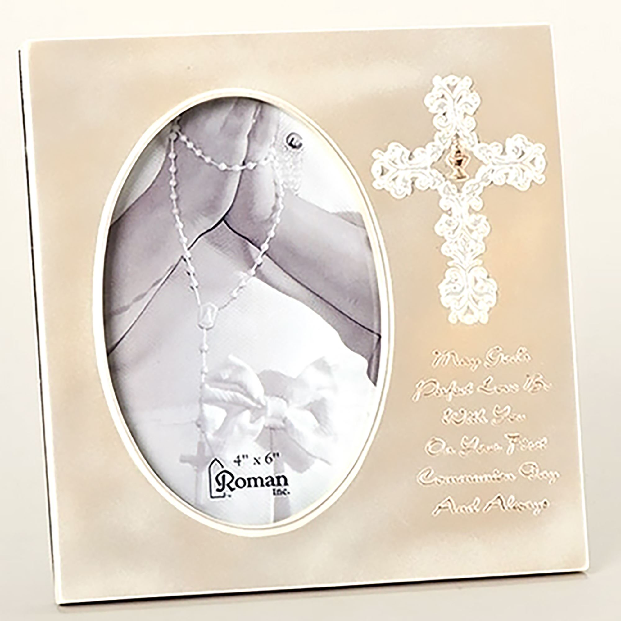 God's Perfect Love First Communion Frame