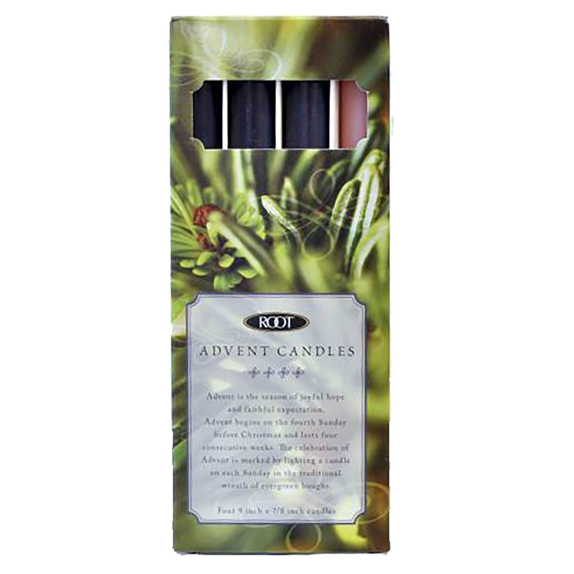 PREMIUM SLOW BURNING ADVENT CANDLES EWTN Religious Catalogue