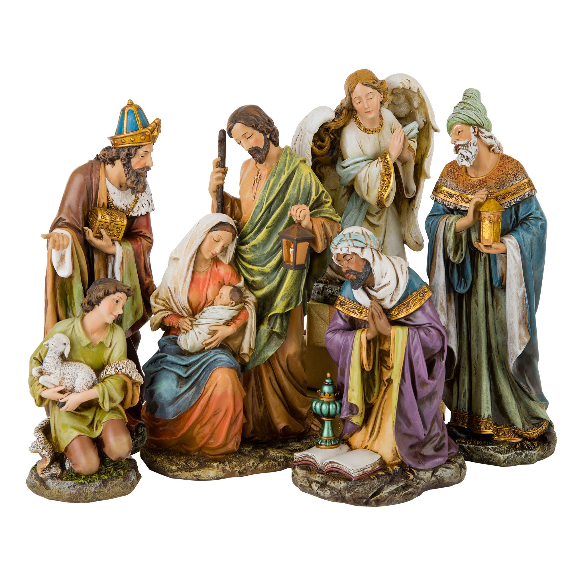 SIX PIECE NATIVITY SET (16-INCH) | EWTN Religious Catalogue