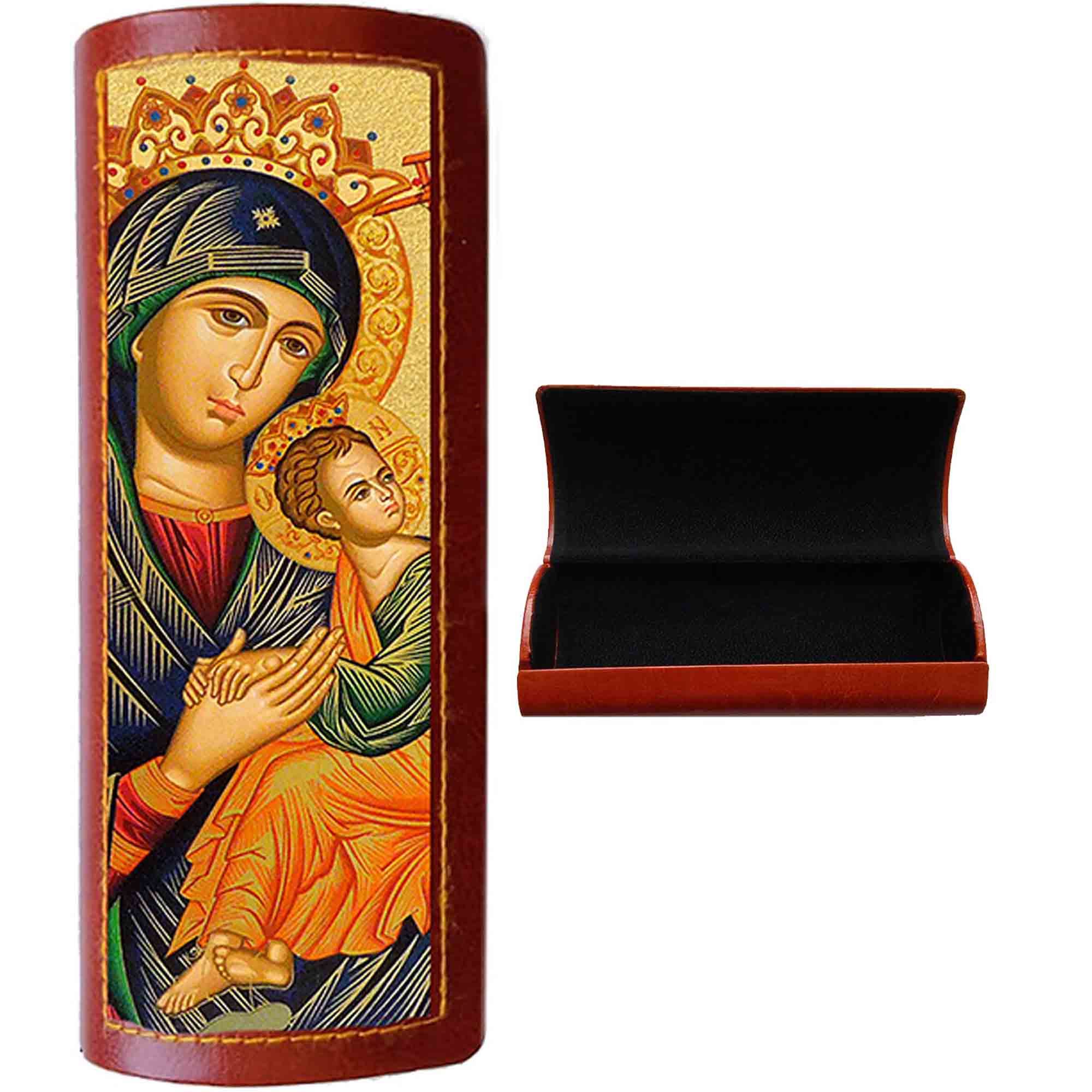 OUR LADY OF PERPETUAL HELP - EYEGLASS CASE | EWTN Religious Catalogue