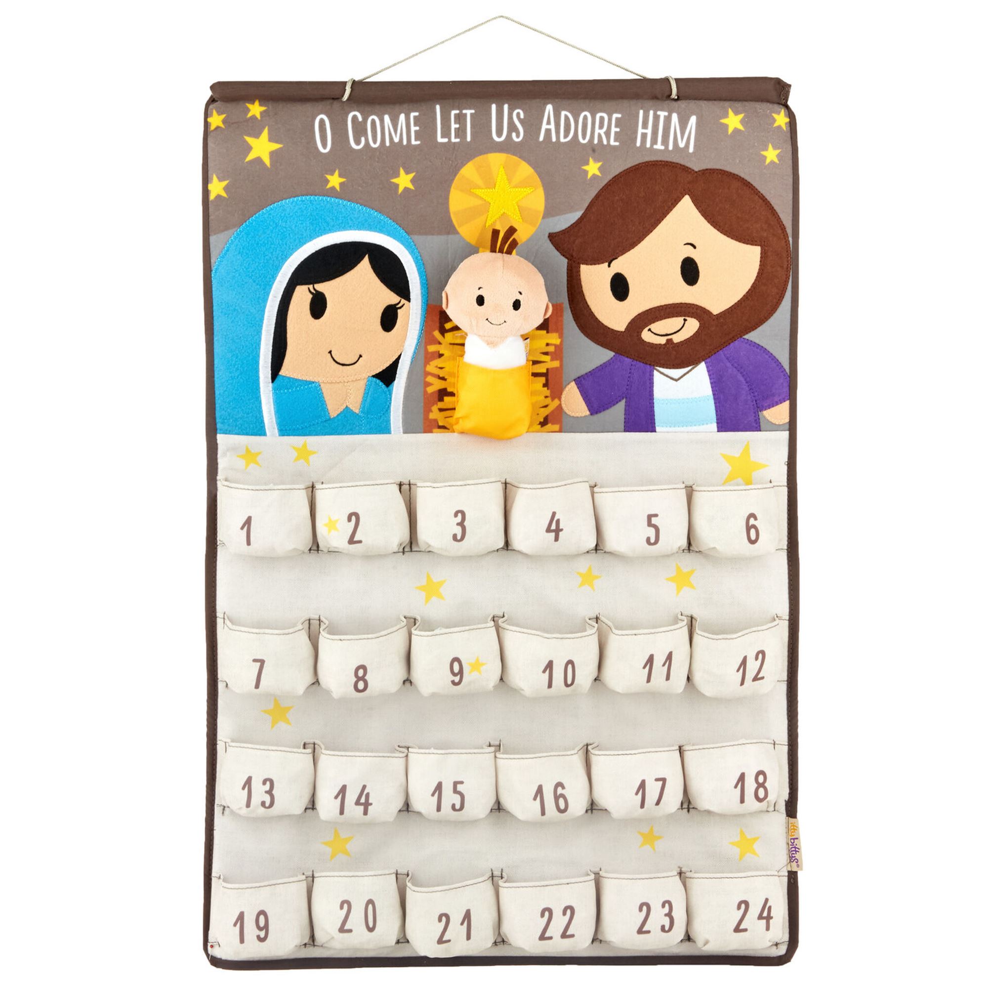 ITTY BITTYS® COUNTDOWN CALENDAR TO JESUS' BIRTHDAY EWTN Religious