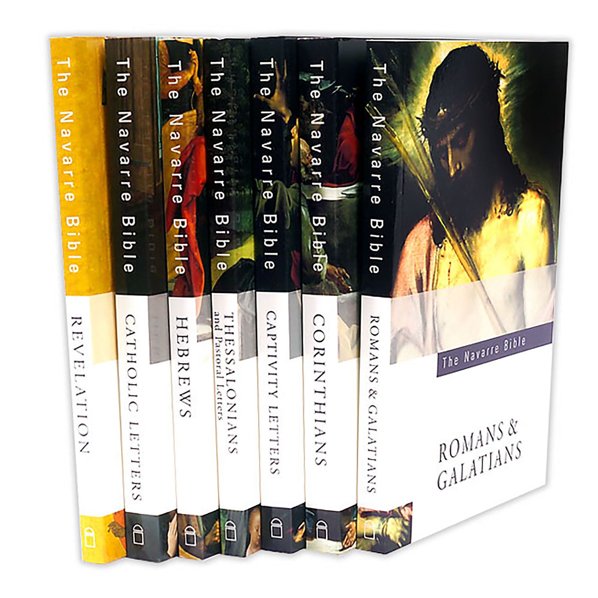 NAVARRE ROMANS THROUGH REVELATION (7VOLUME SET) EWTN Religious