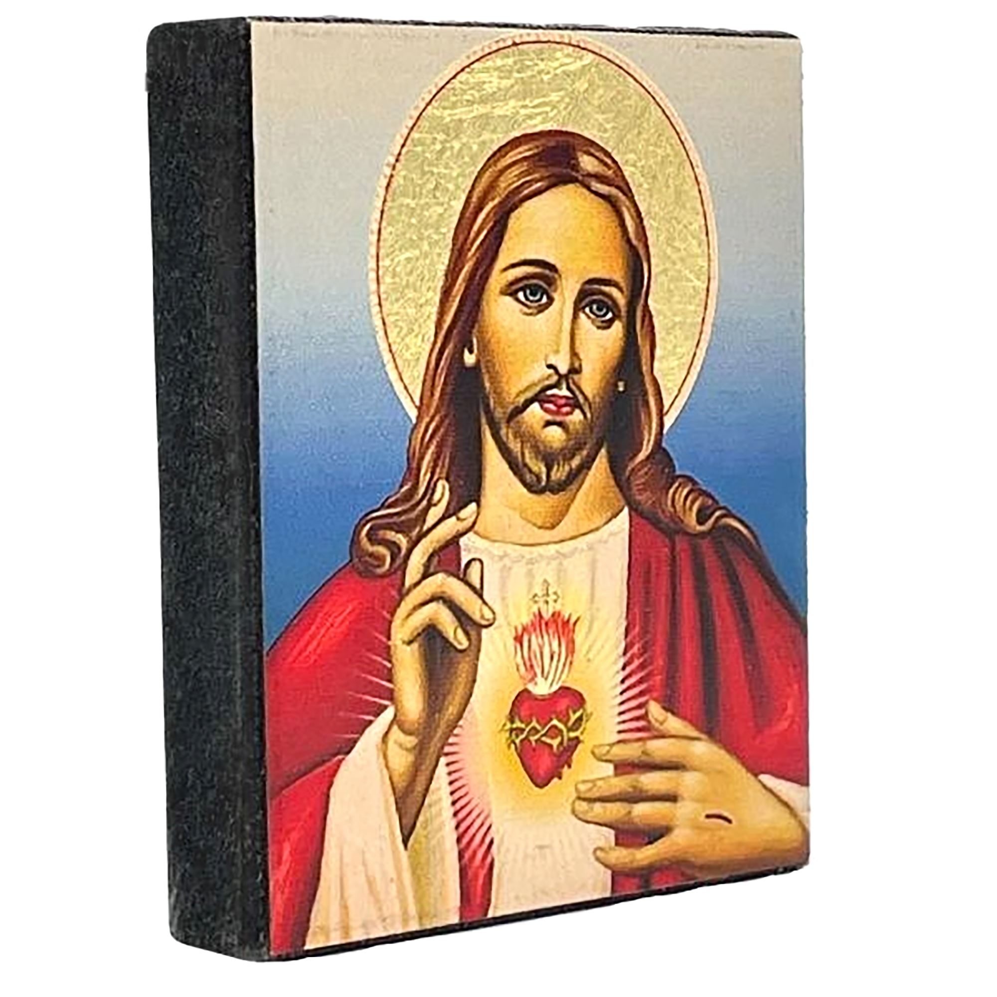 SACRED HEART OF CHRIST SMALL ICON EWTN Religious Catalogue