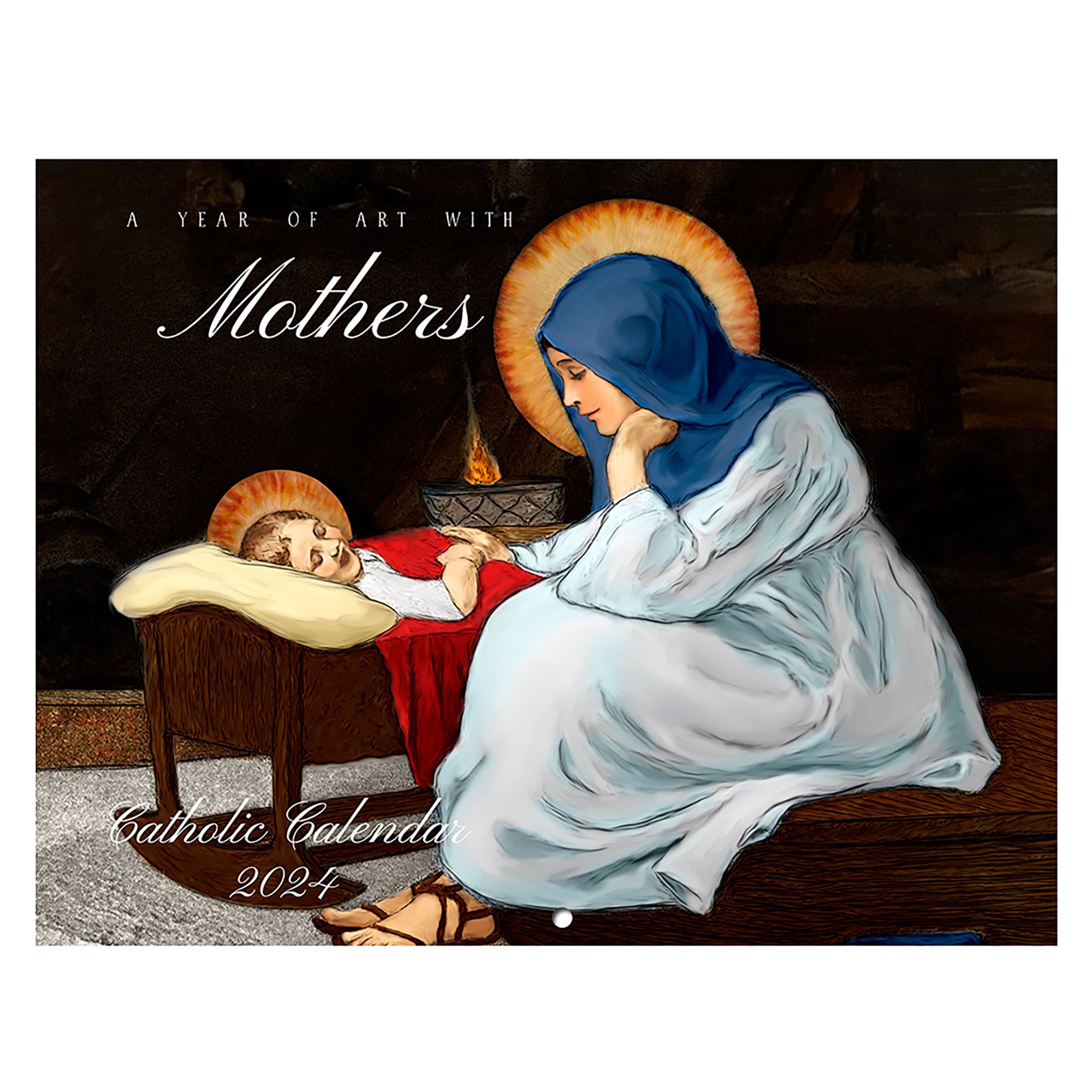 A YEAR OF ART WITH MOTHERS CATHOLIC CALENDAR 2024 EWTN Religious