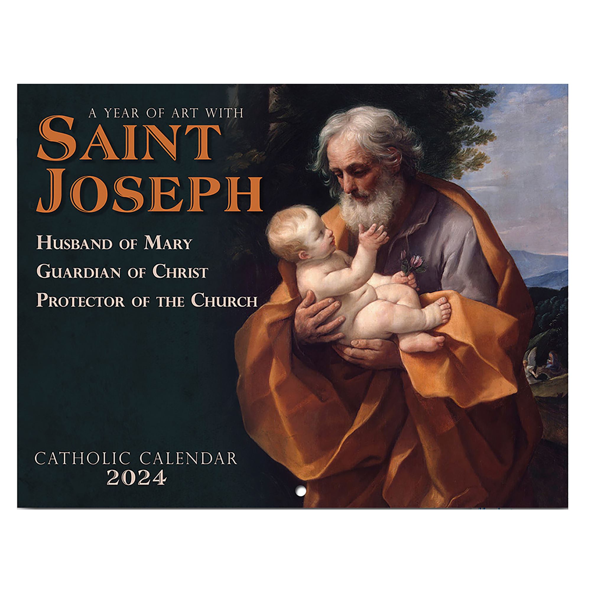 A YEAR OF ART WITH ST. JOSEPH CATHOLIC CALENDAR 2024 EWTN Religious