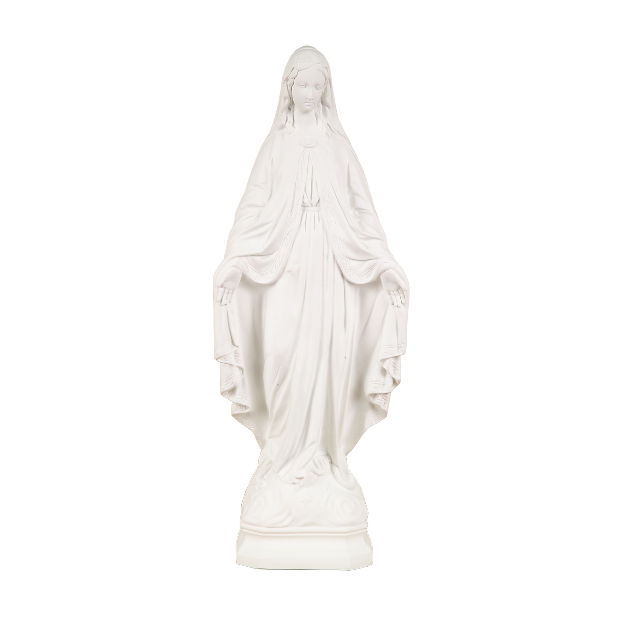 OUR LADY OF GRACE OUTDOOR STATUE 24" WHITE EWTN Religious Catalogue