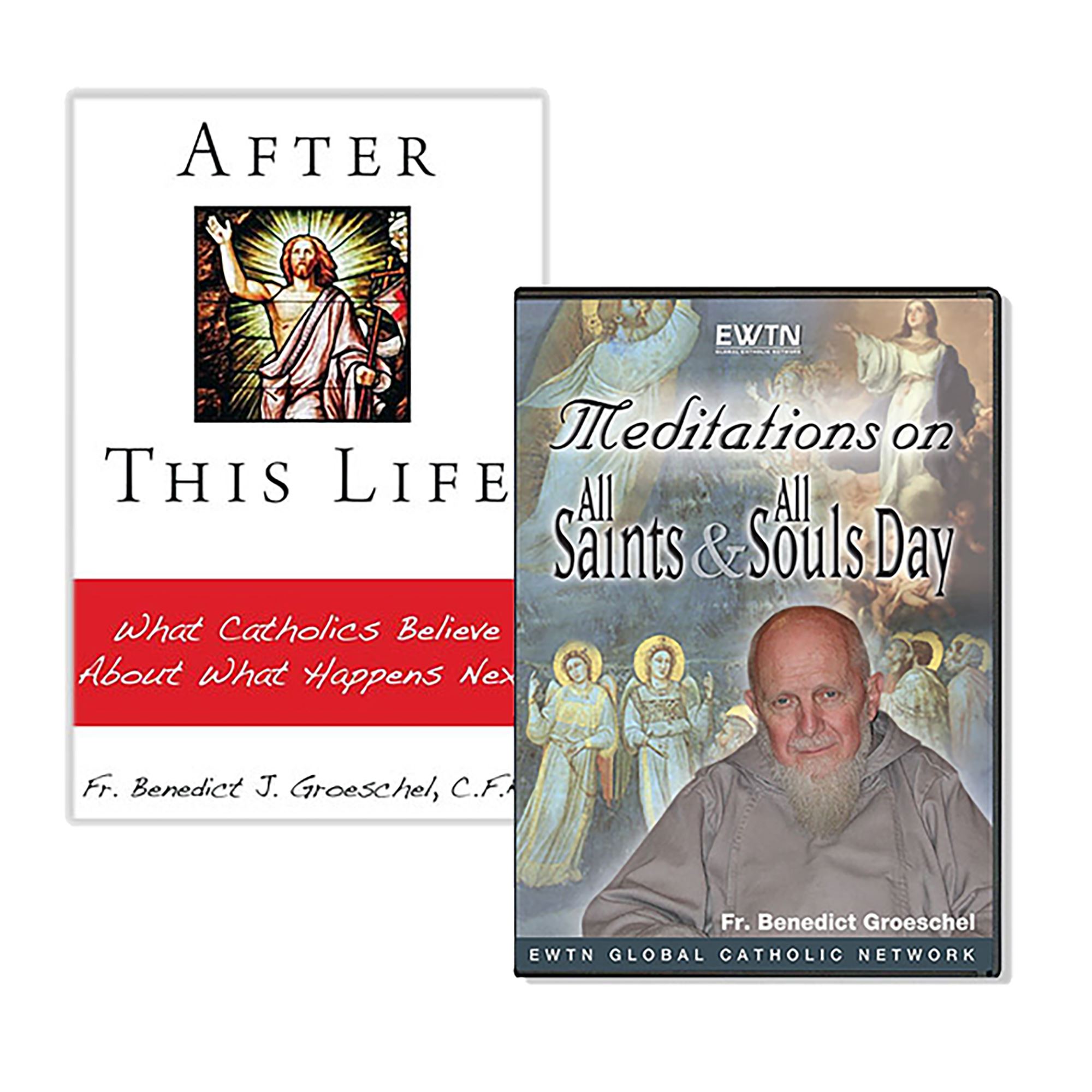 FR. BENEDICT GROESCHEL BOOK & DVD SPECIAL EWTN Religious Catalogue