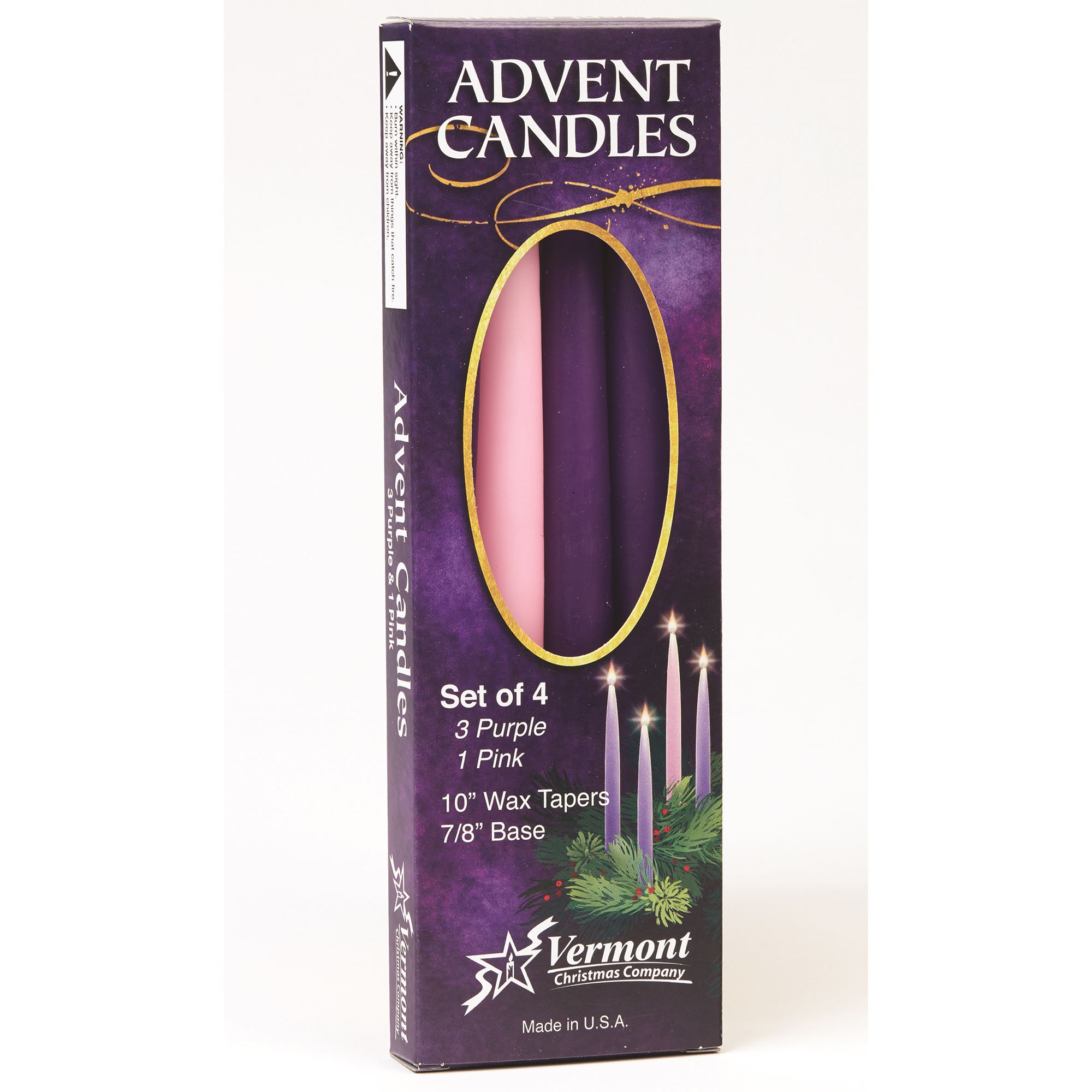 ADVENT CANDLE SET EWTN Religious Catalogue